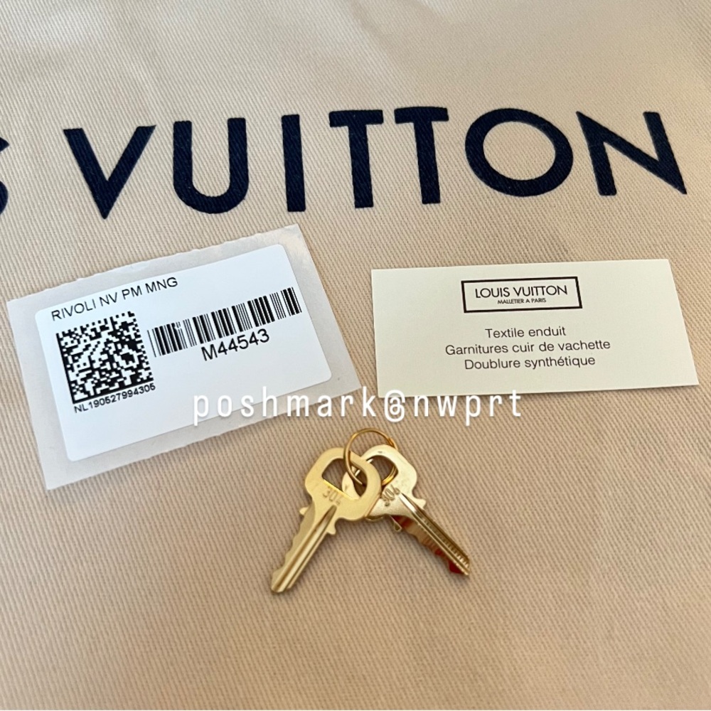 NEW ✨ Louis Vuitton Rivoli PM Monogram Top Handle Tote Crossbody Bag Purse - Picture 14 of 15